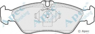 Комплект тормозных колодок APEC braking PAD929