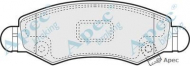 Комплект тормозных колодок APEC braking PAD1418