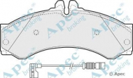 Комплект тормозных колодок APEC braking PAD1632
