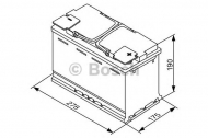 Аккумулятор BOSCH 0 092 S60 080