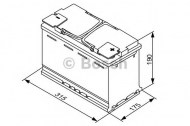 Аккумулятор BOSCH 0 092 S60 110