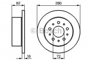 Тормозной диск BOSCH 0 986 479 065