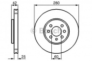 Тормозной диск BOSCH 0 986 479 077