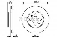 Тормозной диск BOSCH 0 986 479 459