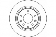Тормозной диск HELLA PAGID 8DD 355 110-371