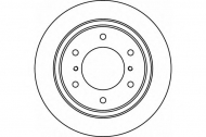 Тормозной диск HELLA PAGID 8DD 355 111-551