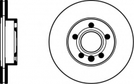 Тормозной диск HELLA PAGID 8DD 355 105-581