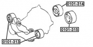 Подвеска ASVA 0101-315
