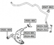 Стойка ASVA 0523-210