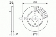 Тормозной диск BOSCH 0 986 479 837