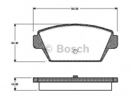 Комплект тормозных колодок BOSCH 0 986 TB2 111
