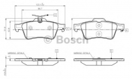 Комплект тормозных колодок BOSCH 0 986 TB3 028