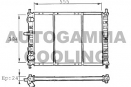 Теплообменник AUTOGAMMA 100262