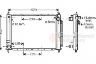 Теплообменник VAN WEZEL 4300M500