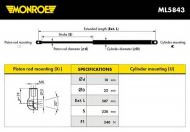 Газовая пружина MONROE ML5843