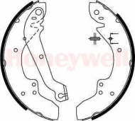 Комлект тормозных накладок BENDIX 362236B