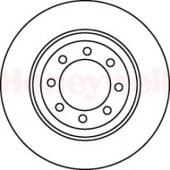Тормозной диск BENDIX 561170B