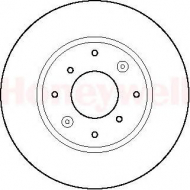 Тормозной диск BENDIX 561474B