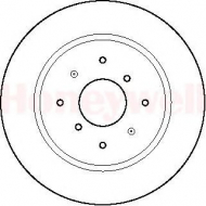 Тормозной диск BENDIX 561475B