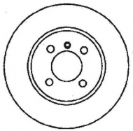 Тормозной диск BENDIX 561324B