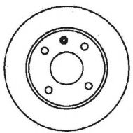 Тормозной диск BENDIX 561373B