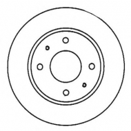 Тормозной диск BENDIX 561926B