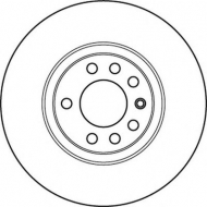 Тормозной диск BENDIX 562240B