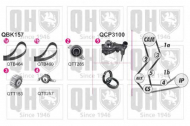 Комплект водяного насоса / зубчатого ремня QUINTON HAZELL QBPK1570