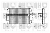 Теплообменник QUINTON HAZELL QHR2138