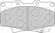 Комплект тормозных колодок FERODO FDB1502