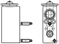 Клапан HELLA 8UW 351 234-421