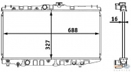 Теплообменник HELLA 8MK 376 708-151