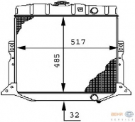Теплообменник HELLA 8MK 376 709-071