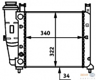 Теплообменник HELLA 8MK 376 713-491