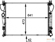 Теплообменник HELLA 8MK 376 716-331