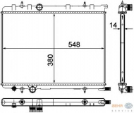 Теплообменник HELLA 8MK 376 718-051