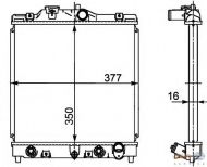 Теплообменник HELLA 8MK 376 719-781
