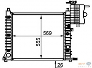 Теплообменник HELLA 8MK 376 721-381