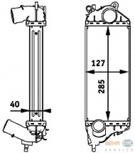 Теплообменник HELLA 8ML 376 723-441