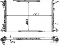 Теплообменник HELLA 8MK 376 753-491