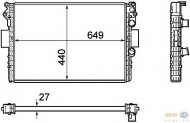Теплообменник HELLA 8MK 376 754-401