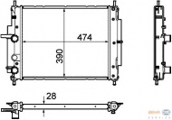 Теплообменник HELLA 8MK 376 754-411