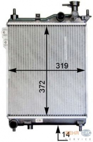 Теплообменник HELLA 8MK 376 754-491