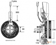 Сцепление HELLA 8MV 376 758-541