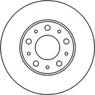 Тормозной диск HELLA 8DD 355 113-691