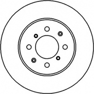 Тормозной диск HELLA 8DD 355 114-451