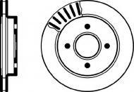 Тормозной диск HELLA 8DD 355 103-381