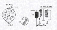 Генератор MAGNETI MARELLI 063321802010