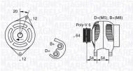 Генератор MAGNETI MARELLI 063321813010