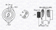 Генератор MAGNETI MARELLI 063533250590